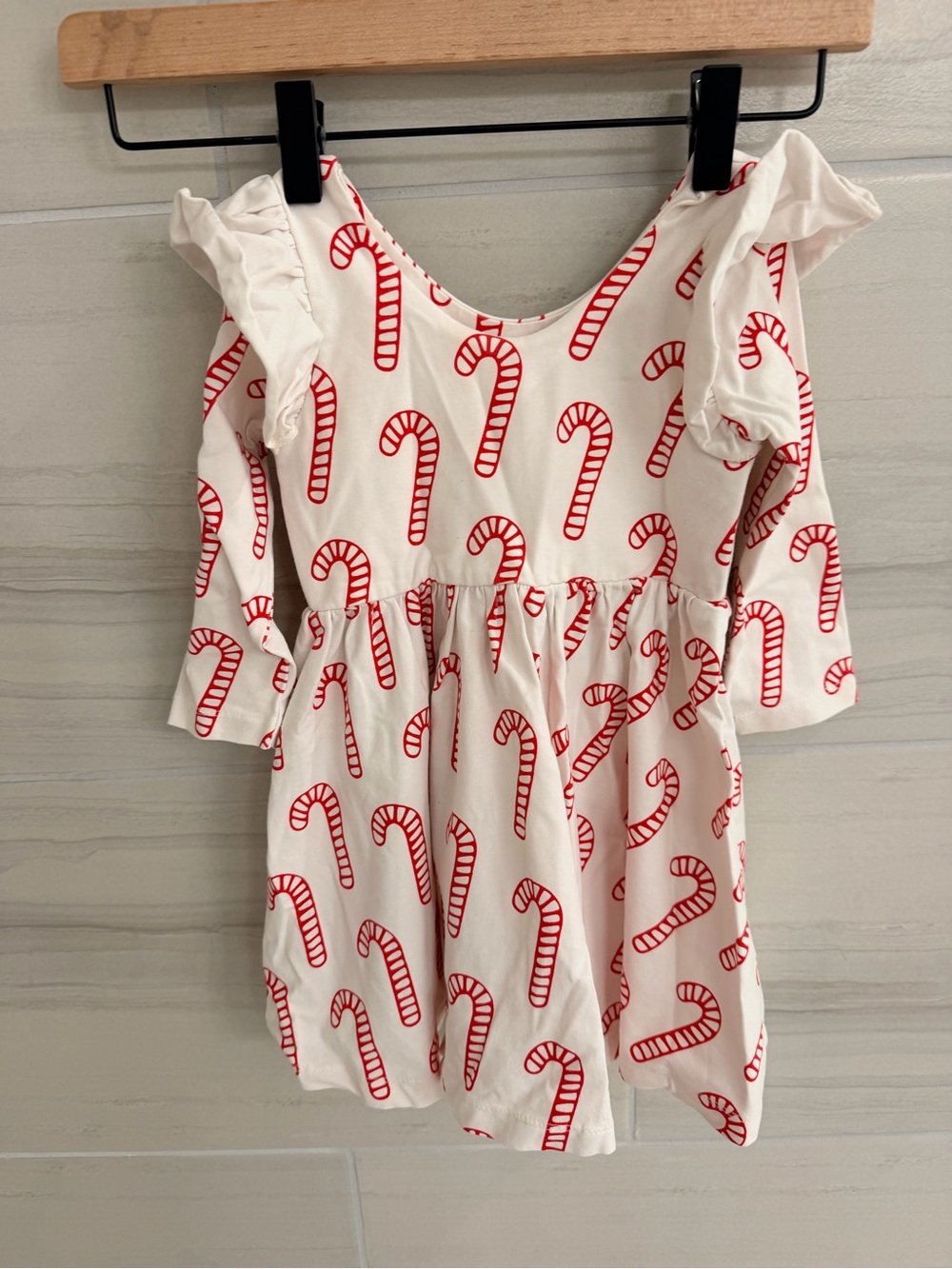 Monica & Andy Candy Cane Dress